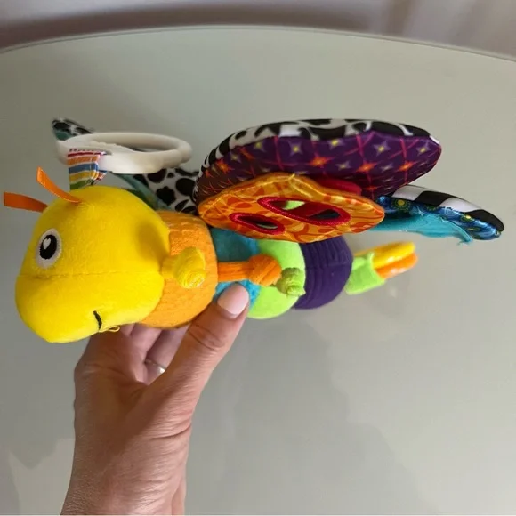 LAMAZE Colorful Butterfly Plush Sensory Toy - Picture 3 of 7